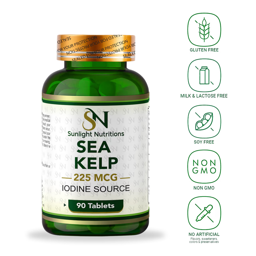 Sea Kelp 225 mcg 90 Tablets