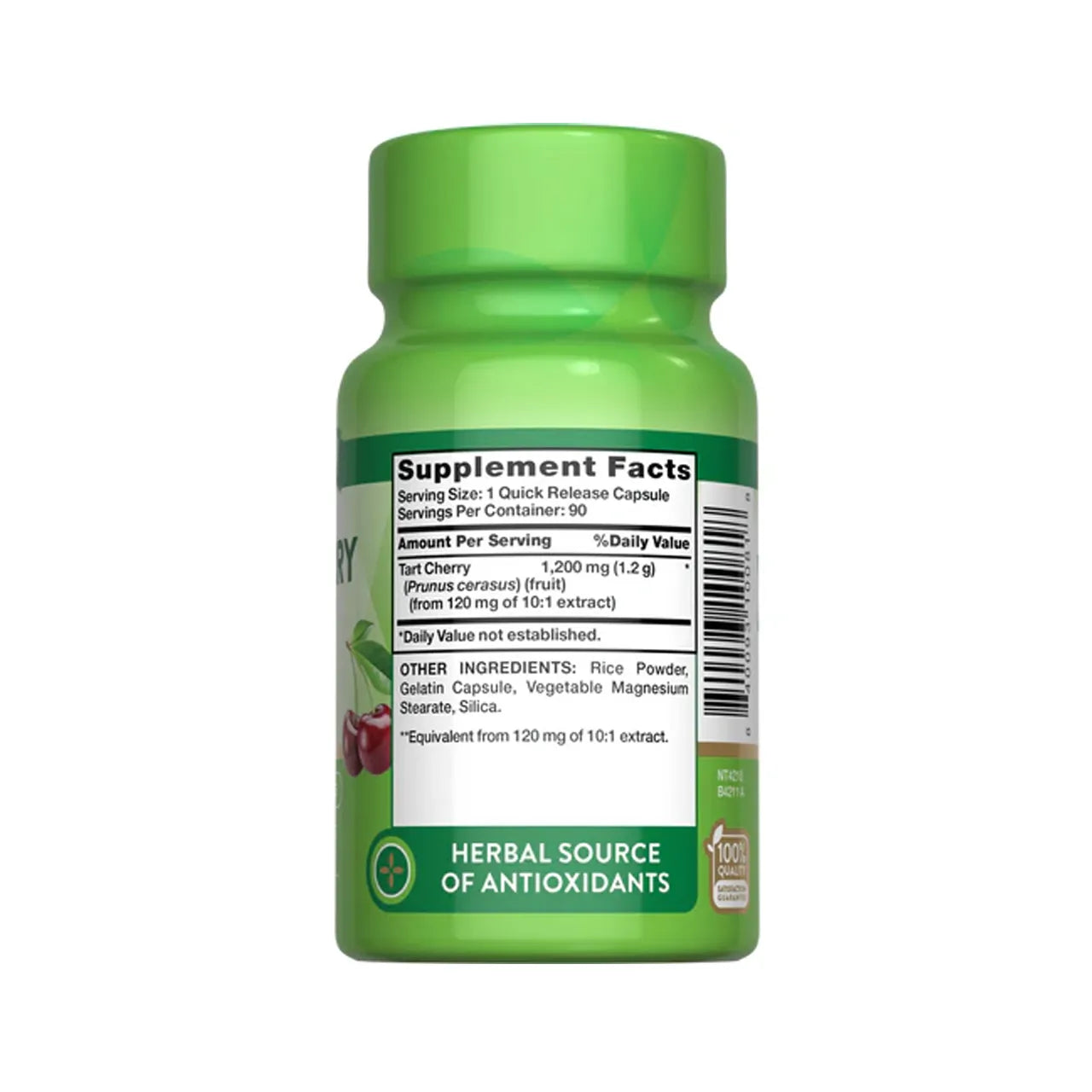 Tart Cherry Extract 1200 mg 90 Capsules