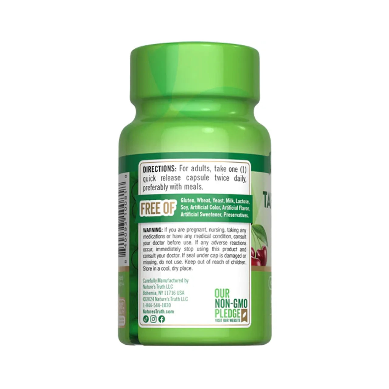 Tart Cherry Extract 1200 mg 90 Capsules