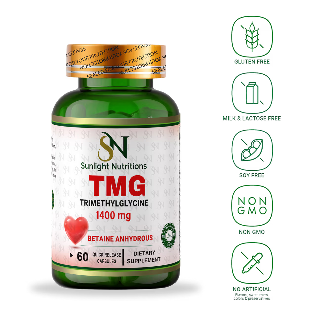 TMG 1400 mg 60 Capsules