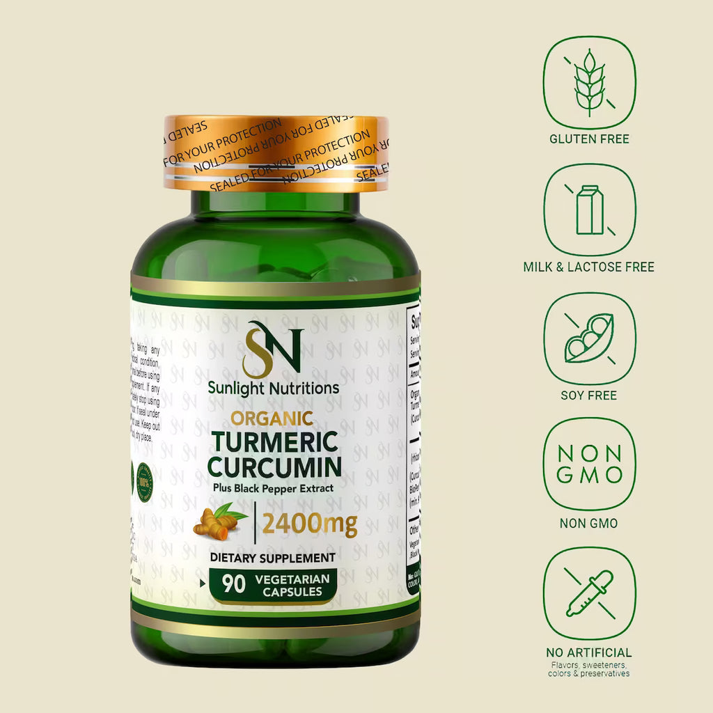 Turmeric Curcumin 2400 mg 90 Capsules