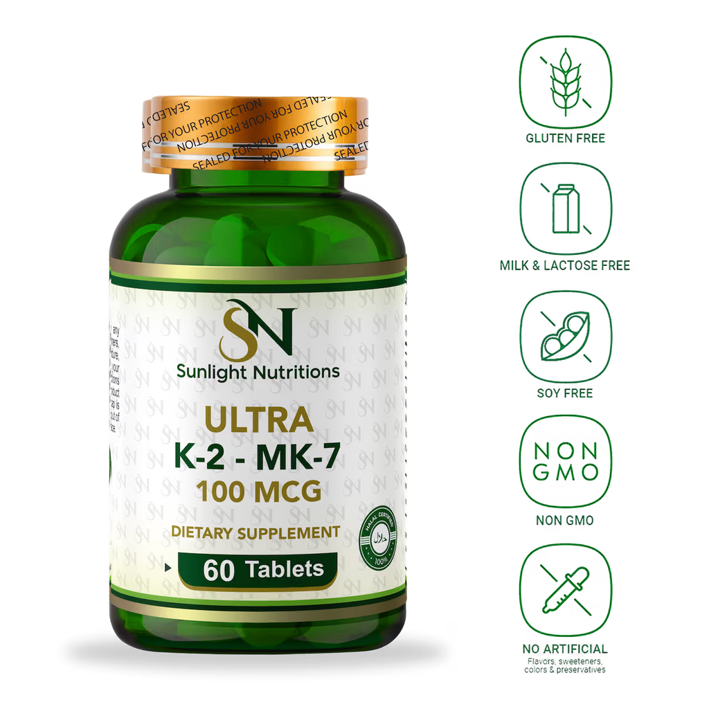 Ultra K2 - MK7 100 mcg 60 Tablets