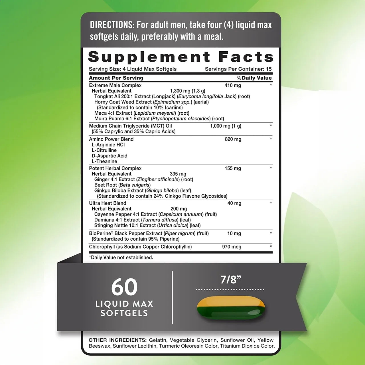 Ultra Libido 60 Softgels