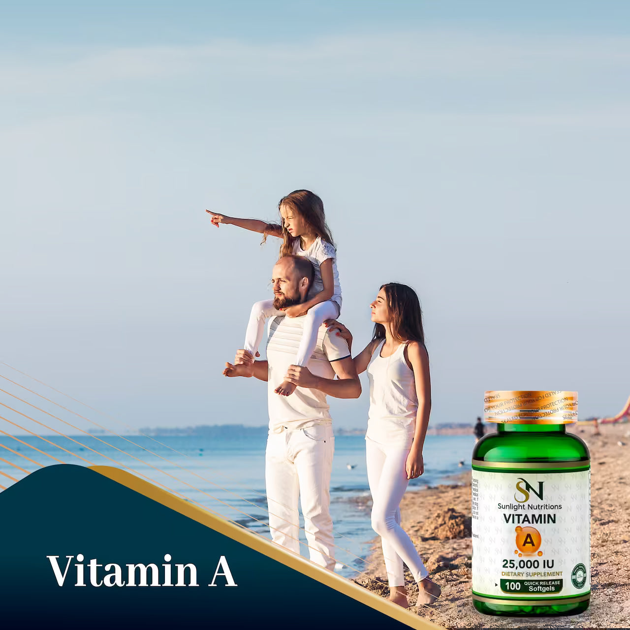 Vitamin A 25,000 IU 100 Softgels