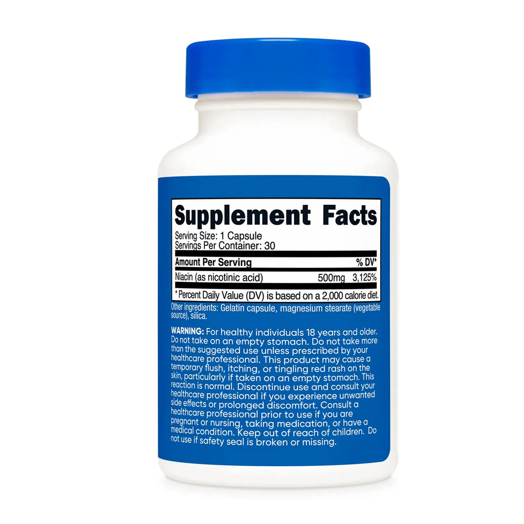 Vitamin B3 (Niacin) 500 mg