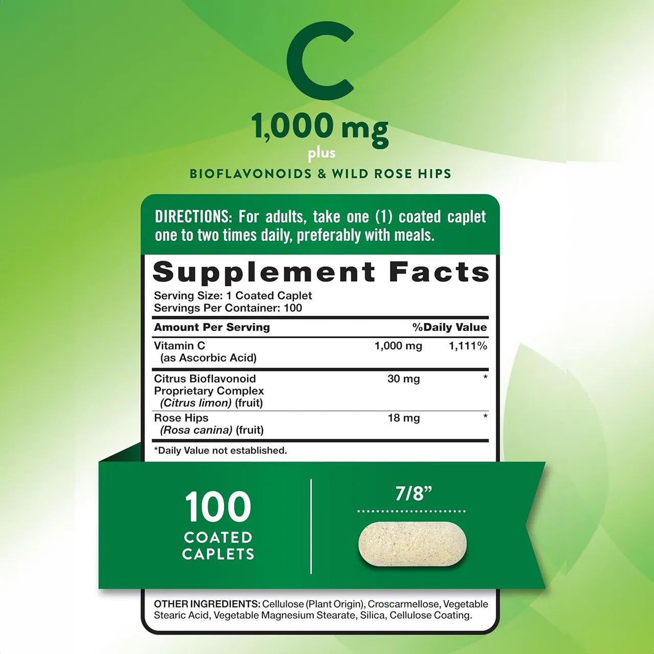 Vitamin C 1000 mg 60 Chewable Tablets
