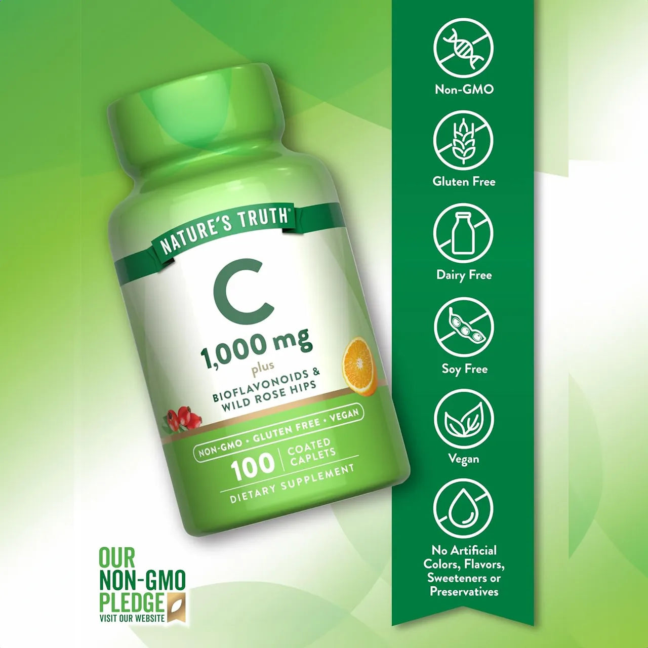 Vitamin C 1000 mg 60 Chewable Tablets