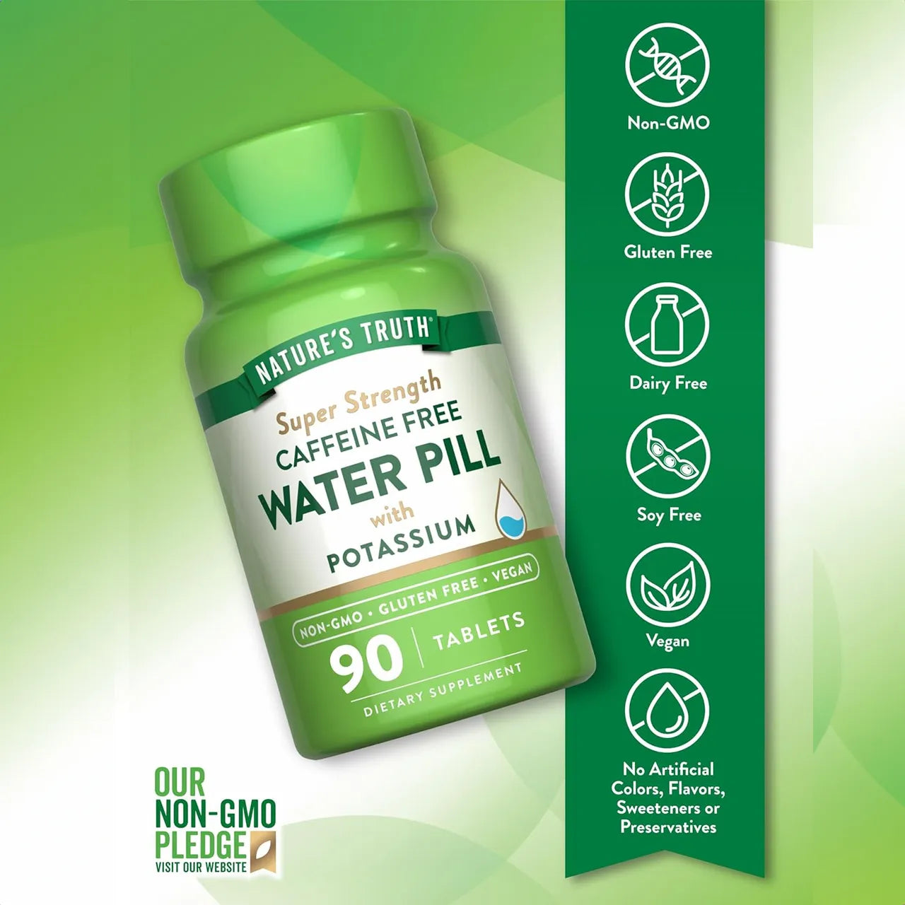 Water Pill with Potassium 90 Tablets
