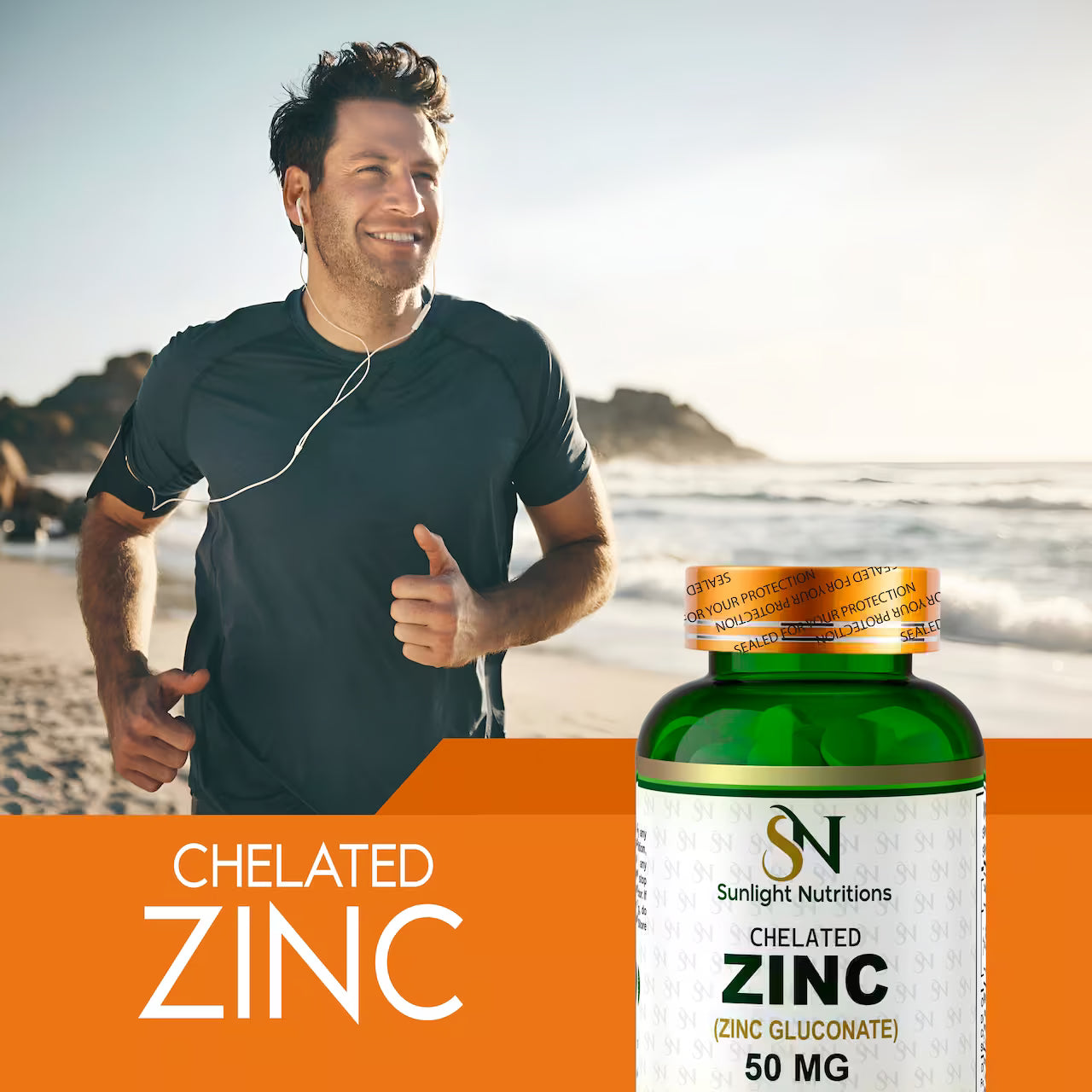 Zinc 50 mg 100 Tablets